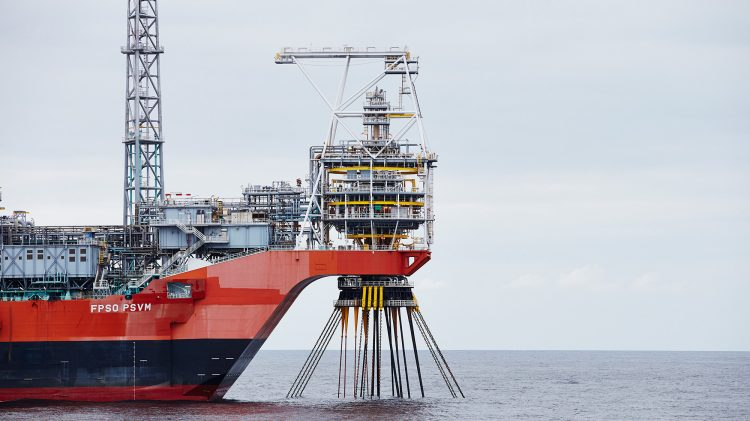 The FPSO PSVM operates in block 31 offshore Angola.
