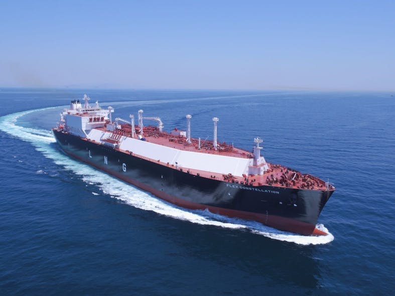 DSME delivered the 173,400-cu m (6.1-MMcf) LNG carrier Flex Constellation in 2019.