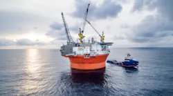 The Goliat field in the Barents Sea.