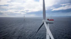 The Hywind Scotland floating wind farm.