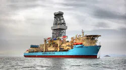 The drillship Maersk Venturer.