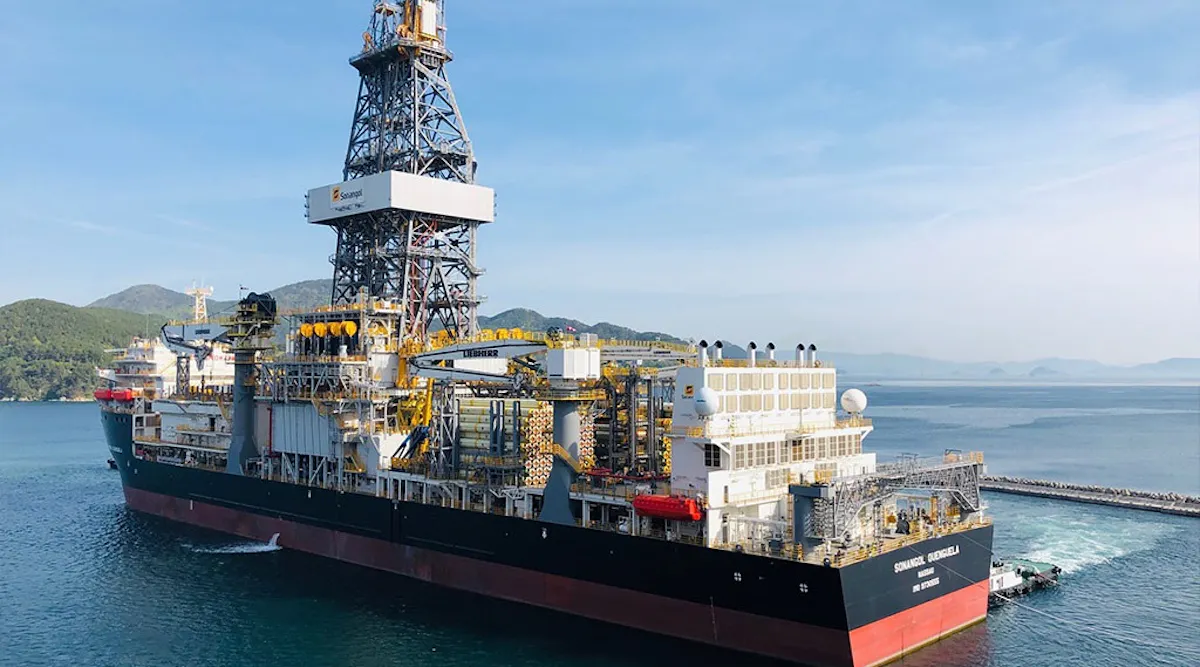 Libongos Rig Libongos drillship gets 12-well extension to offshore Angola assignment ...