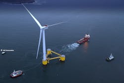 ABB says that its OCTOPUS software will cut the transfer times between land and wind farms. ABB says that its OCTOPUS software will cut the transfer times between land and wind farms.