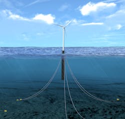 Fugro&rsquo;s new monitoring solution is installed on floating wind turbines to accurately determine the mooring system&rsquo;s service life.