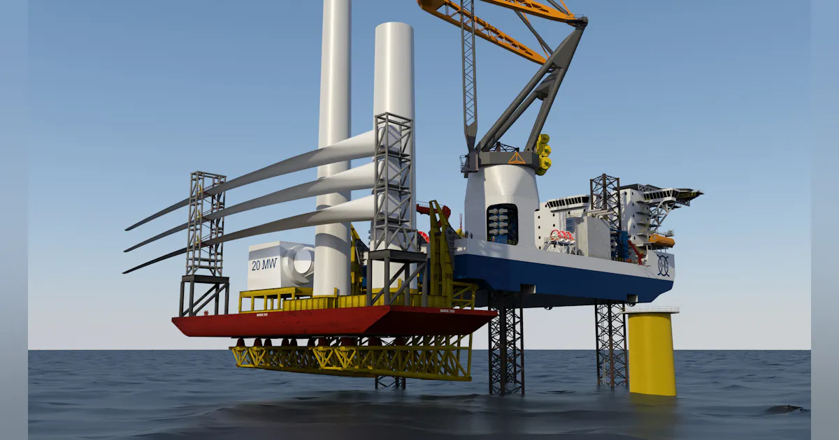 BargeRack design said to improve offshore wind turbine installation ...