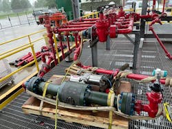 CORTEC recently participated in a flow loop test of its back pressure valve design at LSU’s PERTT Lab in Baton Rouge. CORTEC recently participated in a flow loop test of its back pressure valve design at LSU’s PERTT Lab in Baton Rouge.