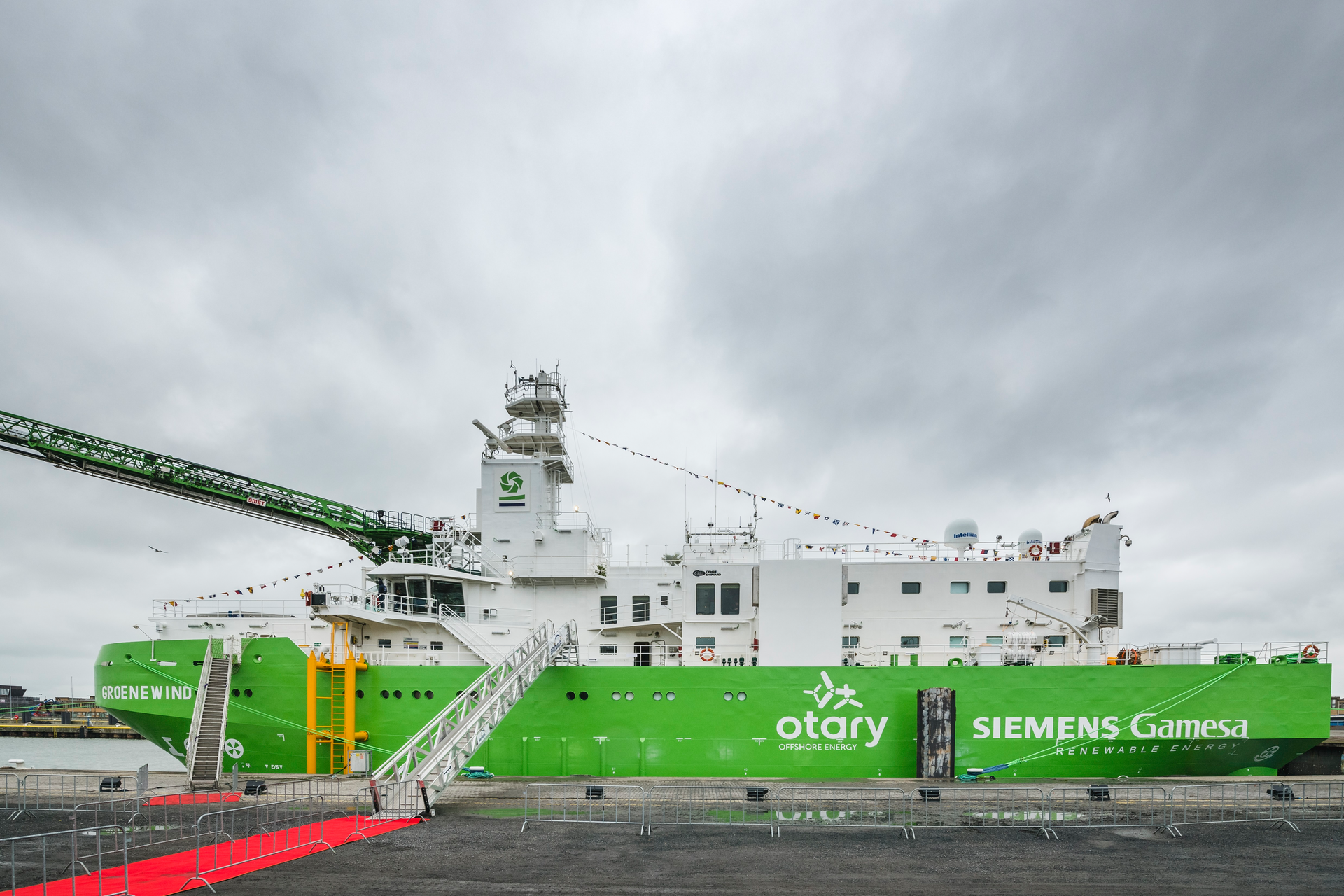 The service operation vessel Groenewind.