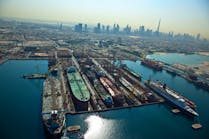 The Drydocks World shipyard in Dubai.