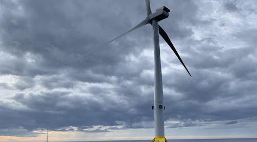 The 50th offshore wind turbine was installed at Moray East on Thursday, June 10.