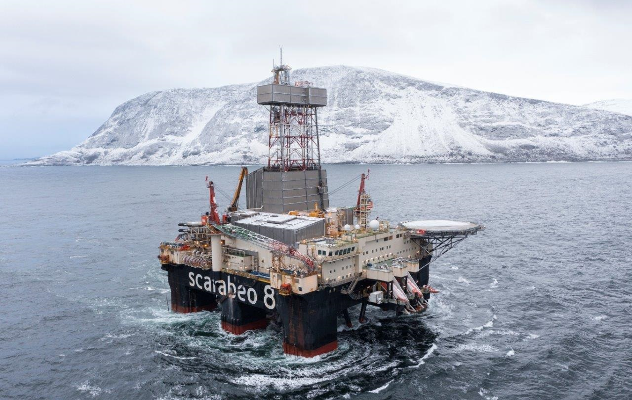 The semisubmersible Scarabeo 8.