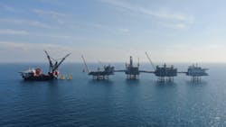 The Johan Sverdrup field will soon consist of five platforms.