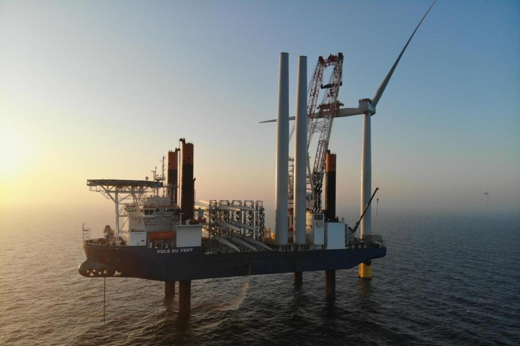 The Kriegers Flak offshore wind farm is the largest in Denmark.