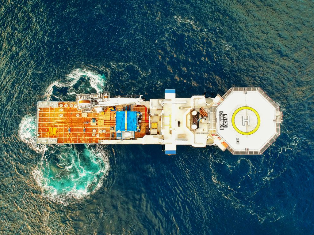 The construction support vessel Normand Ocean.