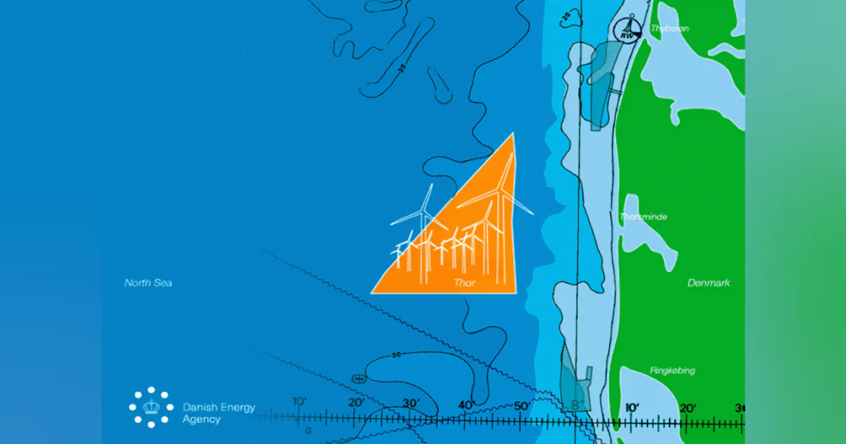 Project Thor Denmark Thor wind farm site offshore Denmark reduced following environmental ...