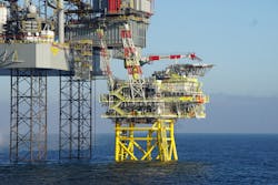 The Tolmount gas field is in block 42/28d in the UK southern North Sea.