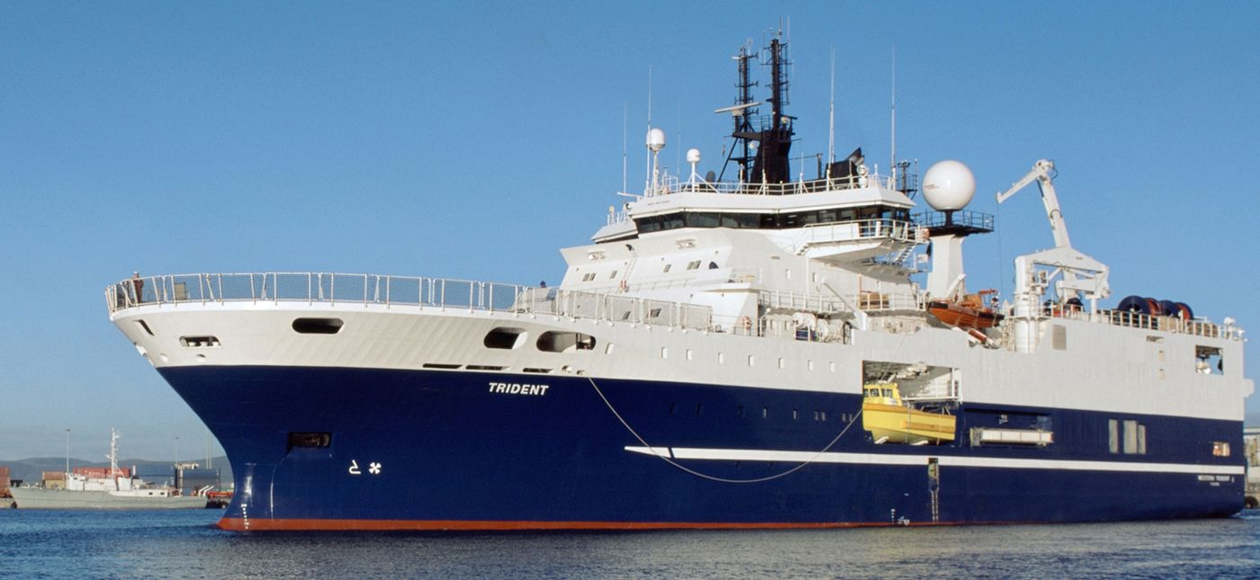 The seismic vessel Western Trident.