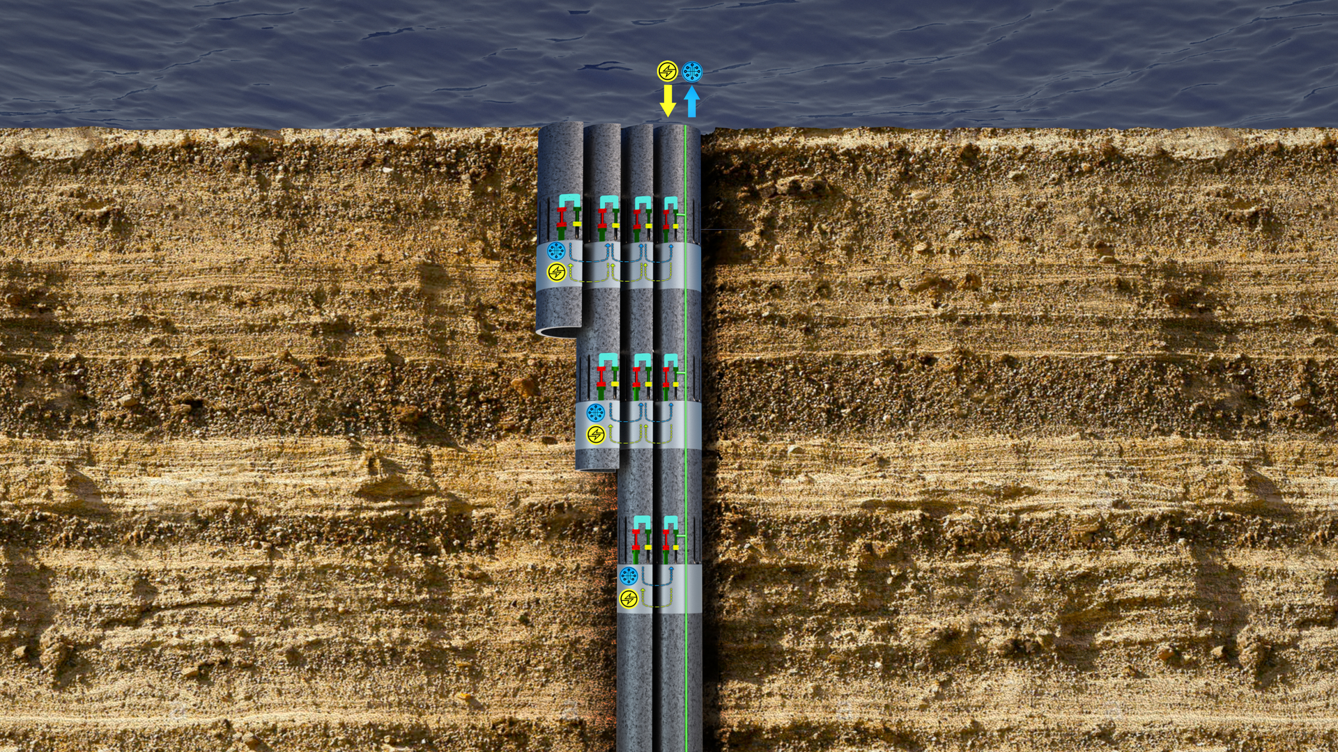 General description of the Intelligent Pipe solution operating mode.