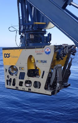 Perry XLX-C ROV. Perry XLX-C ROV.
