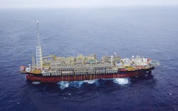 The FPSO Cidade de Mangaratiba MV24. The FPSO Cidade de Mangaratiba MV24.
