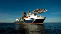 The riserless well intervention vessel Island Frontier