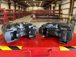 New high temperature products installed in a set of rams. New high temperature products installed in a set of rams.