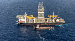 The drillship Ocean BlackRhino.