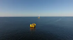 The SEM-REV offshore test site.