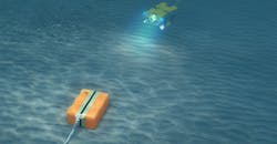 The GPR300 can be deployed by an ROV or as a node-on-a-rope.