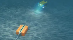 The GPR300 can be deployed by an ROV or as a node-on-a-rope.