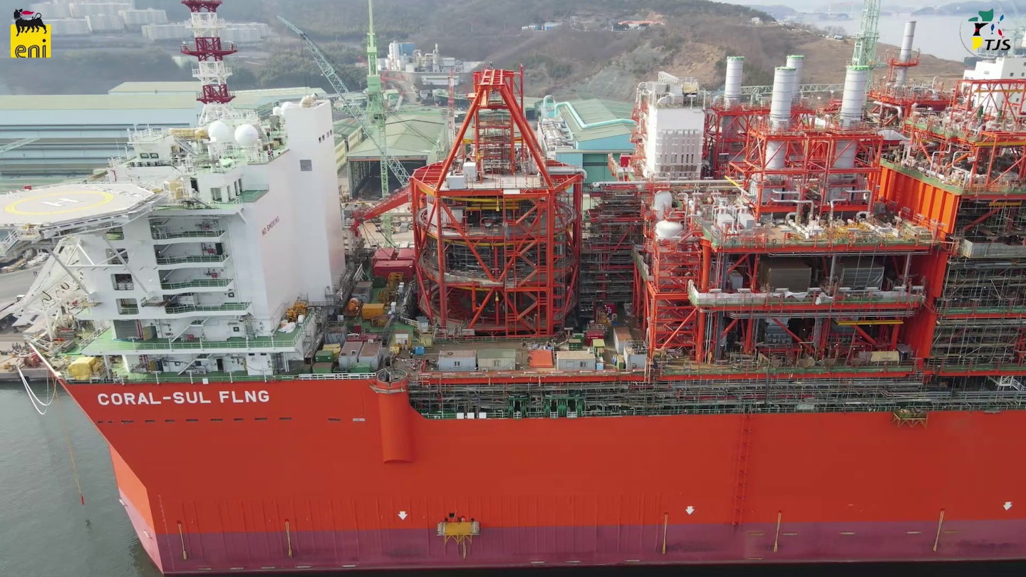 Coral FLNG vessel on track for year-end yard departure | Offshore