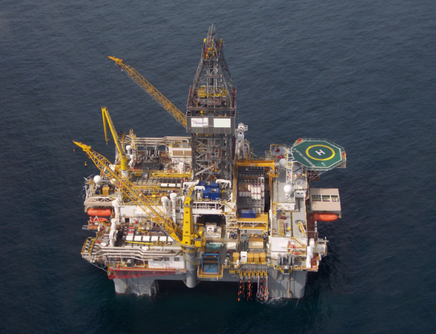 The semisubmersible Development Driller III.