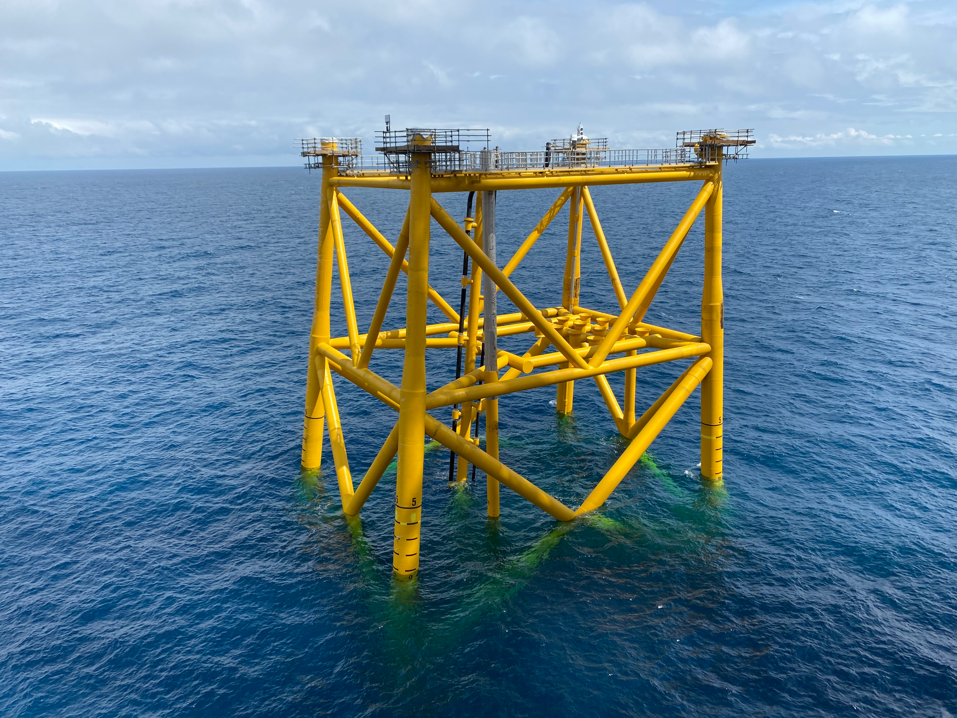 Hod B Jacket Installed Offshore Norway | Offshore