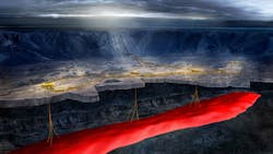 Ormen Lange field layout. Ormen Lange field layout.