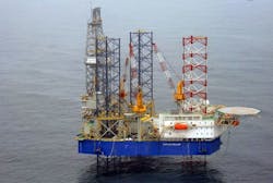 The jackup Sapphire Driller is under contract with Trident Energy offshore Equatorial Guinea. The jackup Sapphire Driller is under contract with Trident Energy offshore Equatorial Guinea.