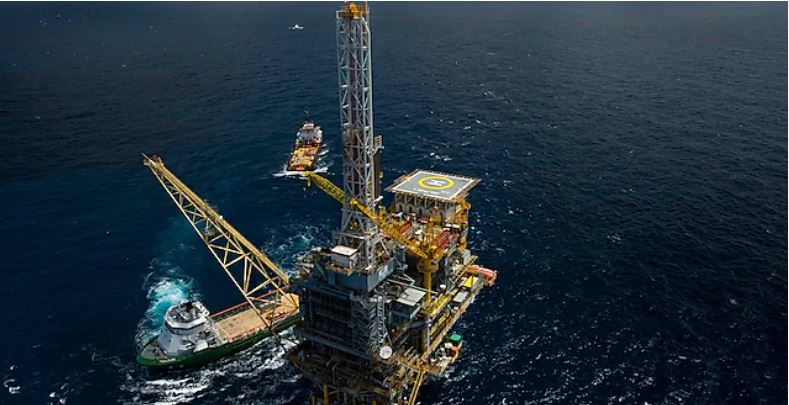 The Dolphin platform offshore Trinidad and Tobago.