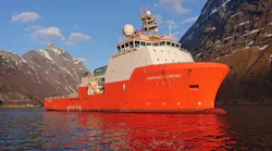 Solstad Offshore’s anchor handling vessel Normand Ferking