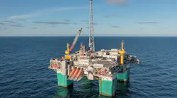 Duva has been developed via a 9-km (5.6-mi) subsea pipeline to the Gjøa semisubmersible platform.