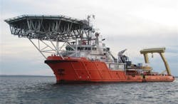 The AHTS Nor Tigerfish. The AHTS Nor Tigerfish.