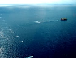 The Ramform Vanguard acquired the GeoStreamer X survey over the EnQuest-operated Kraken oilfield. The Ramform Vanguard acquired the GeoStreamer X survey over the EnQuest-operated Kraken oilfield.