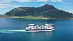 The cable-laying vessel Leonardo da Vinci. The cable-laying vessel Leonardo da Vinci.