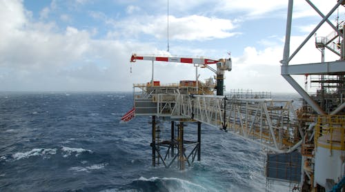 The Syd Arne oil field in the Danish North Sea.