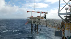 The Syd Arne oil field in the Danish North Sea.