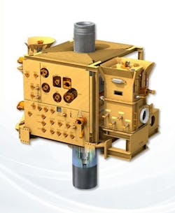 VXTe vertical subsea tree.