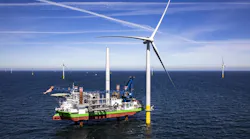 The jackup vessel Sea Installer.