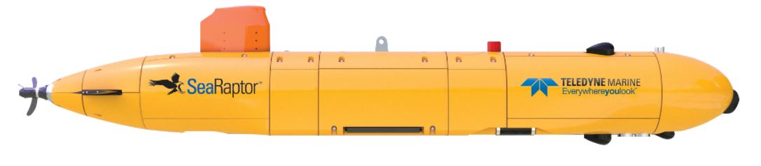 The SeaRaptor AUV.