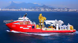 The pipelay support vessel Skandi Niteroi.