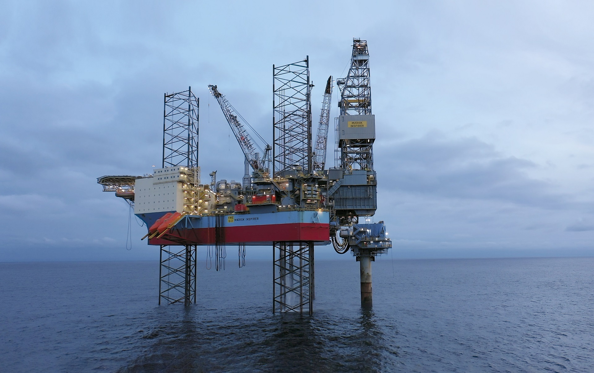 The Yme oil field in the Norwegian North Sea.