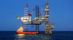 The Tolmount platform in the UK’s southern gas basin.