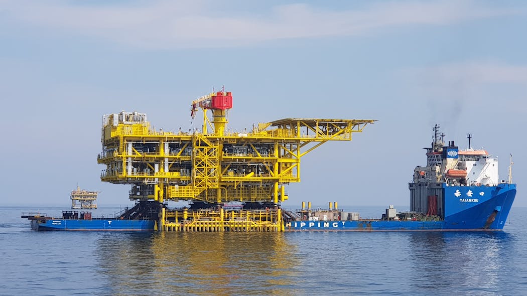In recent years, Saudi Aramco has performed a number of floatover installations for platform integration, due to heavier topsides.