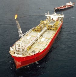 The FPSO Espoir Ivoirien. The FPSO Espoir Ivoirien.